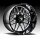 Fittipaldi Offroad Forged FTF18 Gloss Black Milled Custom Truck Wheels